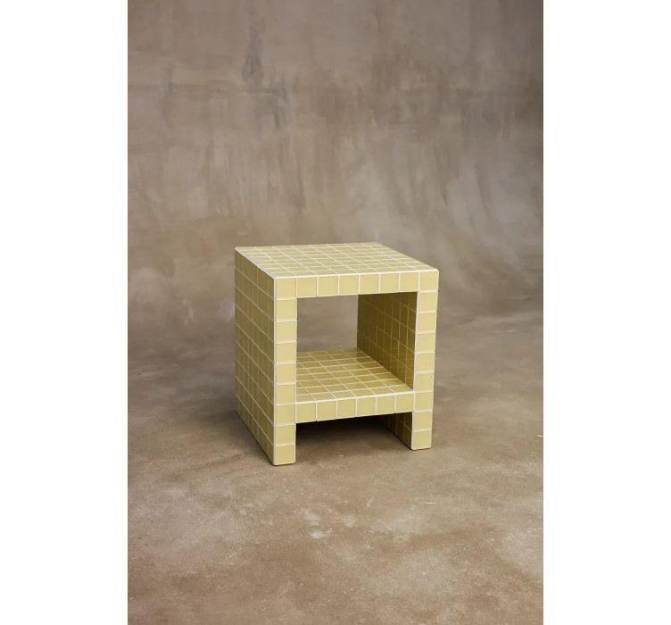 Кавовий столик Cube Hole-Legs Tile 5см5